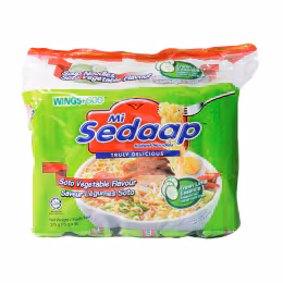 Mi Sedaap Instant Noodle - Soto Vegetable Flavour (75gx5)