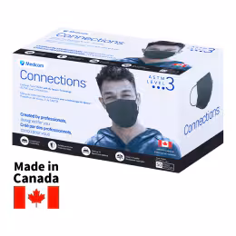 Medicom Black Level 3 Face Mask 50pcs