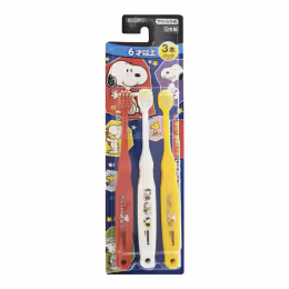 Ebisu Kids Toothbrush For Age 6+ (3pcs)
