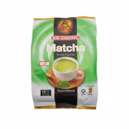 Aik Cheong Teh Hijau Pracampur Matcha Latte (25gx12)