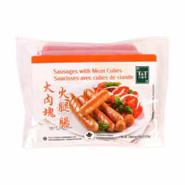 T&T Sausages With Meat Cubes (450g)