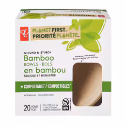 PRESIDENT CHOICE BAMBOO BOWLS