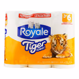 Royale Towel 3 Equal 6 Rolls