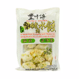 Foong's Kitchen Handmade Pork & Watercress Dumplings (300g)