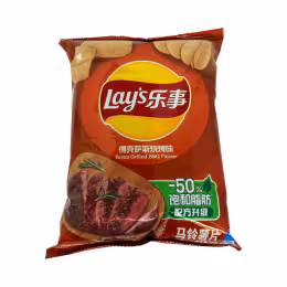 Lay's Texas Grilled BBQ Flavoured Chips (70g)