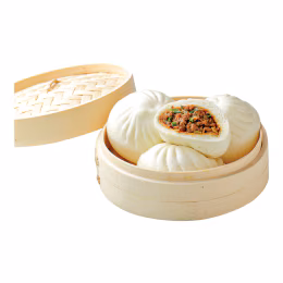 T&T Kitchen Green Onion Beef Steamed Bun (Cold)