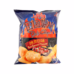 Oishi Bbq Potato Chips (128g)