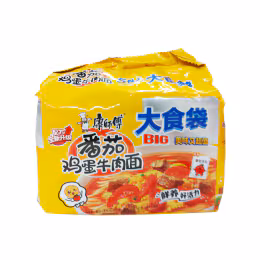 Masterkong Beef Noodles With Tomato And Egg (162gx5)