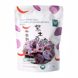 T&T Purple Potato Chips-Spicy Chicken Flavour (120g)