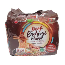 Nongshim Beef Bulgogi Fried Noodles (105gx5)