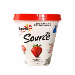 Yoplait Source 0% Strawberry Yogurt (630g)