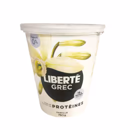 Liberte Vanilla Greek 0% (750g)