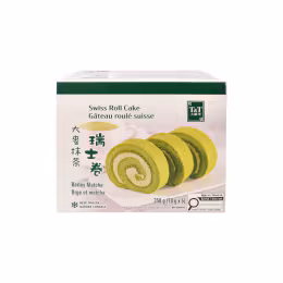 T&T Barley Matcha Swiss Roll Cake (5x70g)