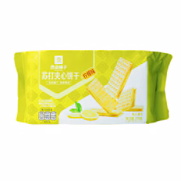 Bestore Soda Sandwich Biscuits - Lemon Flavour (270g)