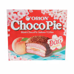 Orion Sakura Peach Choco-Pie (30gx12)
