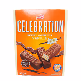 Celebration Biscuits Gaufrettes - Chocolate And Vanille Flavour (240g)