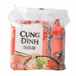 Cung Dinh Beef Flavour Rice Noodle (70gx4)