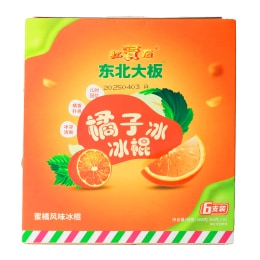 Dong Bei Da Ban Orange Juice Ice Bar (6x68g)