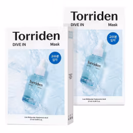 Torriden Dive In Low Molecular Hyaluronic Acid Mask (10pcs)