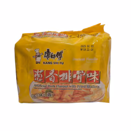 Kang Shi Fu Pork With Fried Shallots Noodles (104gx5)