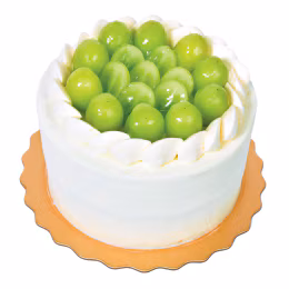 T&T Bakery Green Grape Jasmine Cream Cake (6In)