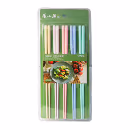 Zhangxiaoquan Coloured Alloy Chopsticks (5pairs)