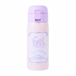 Skater Kuromi Stainless Steel Bottle (350ml)