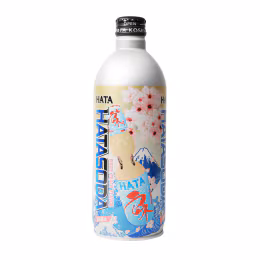 Hata Sparkling Drink - Peach Flavour (500ml)