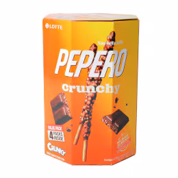 Lotte Pepero Crunchy Chocolate (35gx4)