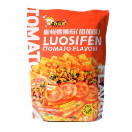 Hao Huan Luo Instant Rice Noodles - Tomato Flavour (220g)