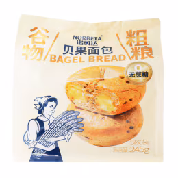 Norbeta Wheat Bagel Bread (245g)