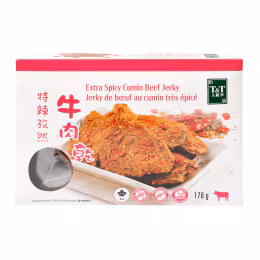 T&T Extra Spicy Cumin Beef Jerky (170g)