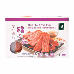 T&T Sweet Thick Sliced Pork Jerky (170g)