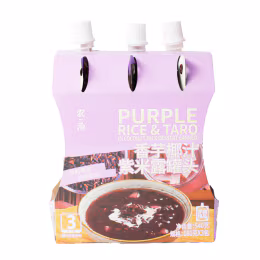 Agrarian Taro Coconut Milk Purple Rice (180gx3)