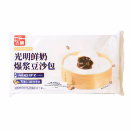 Bright Dairy Milk and Red Bean Steamed Bun (280g)