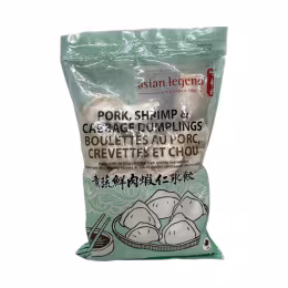 Asian Legend Pork, Shrimp & Cabbage Dumplings (680g)