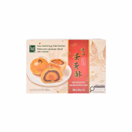 T&T Lava Salted Egg Yolk Pastry With Red Bean Paste (50gx6)