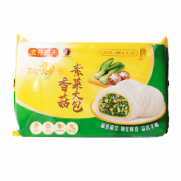 Wan Chai Ferry Frozen Mushroom and Vegetables Steamed Buns (390g)