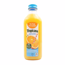 Tropicana Lower Sugar Orange Juice - No Pulp (1.36L)