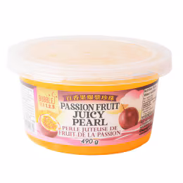 Bubble Tea 123 Passion Fruit Juicy Pearl (490g)