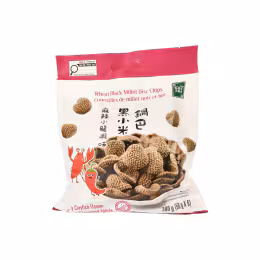 T&T Spicy Crayfish Flavoured Wheat Black Millet Discs Chips (300g)