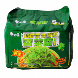 Bai Xiang Spicy Beef Cilantro Instant Noodles (115gx5)