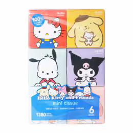 Itc Hello Kitty and Friends Tissue (230sheetx6)