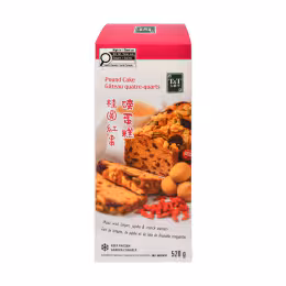 T&T Pound Cake - Longan, Jujube, Walnuts (520g)