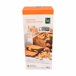 T&T Pound Cake - Jujube Paste, Walnuts (520g)