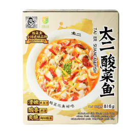 Tai Er Suancai & Fish – Black Fish Fillet in Pickled Cabbage Broth (816g)