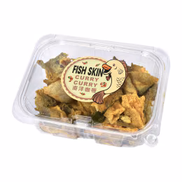 T&T Kitchen Curry Flavor Fish Skin (100g)