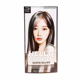Mise En Scene Hello Bubble 11WS White Silver (100g)