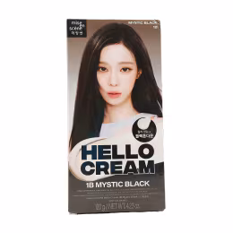 Mise En Scene Hello Cream Hair Dye - 1B Mystic Black (120g)
