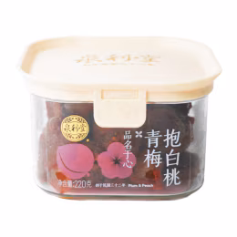 Quan Li Tang Preserved Plum and Peach (220g)